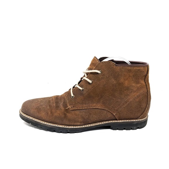 Vince Camuto Other - Vince Camuto Shoes Mens 9.5 Boots Lancelot Brown Leather Lace Up Chukka Ankle